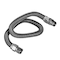 Flextron Gas Line Hose 3/8'' O.D. x 72'' Length 1/2" x 3/8" FIP Fittings, Stainless Steel Flexible Connector FTGC-SS14-72E - alternate 1